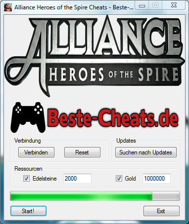 alliance heroes of the spire cheats - edelsteine und gold