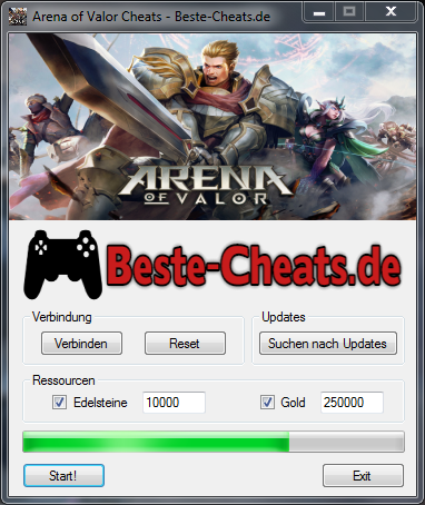 arena of valor cheats - edelsteine und gold