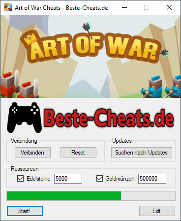 Art of War Legions Cheats - Edelsteine und Goldmünzen