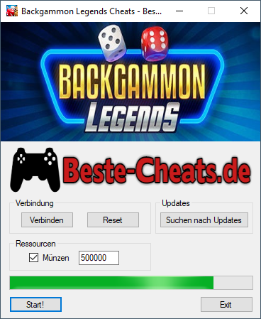 Backgammon Legends Cheats - Münzen