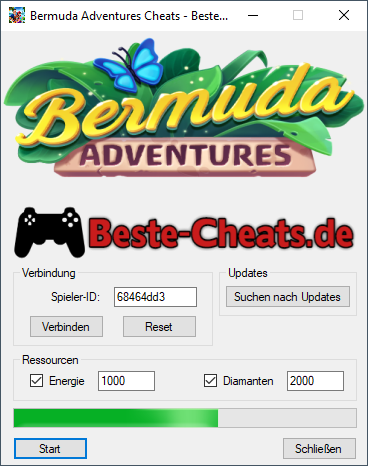 Bermuda Adventures Cheats - bekommen Sie unendlich viel Energie und Diamanten