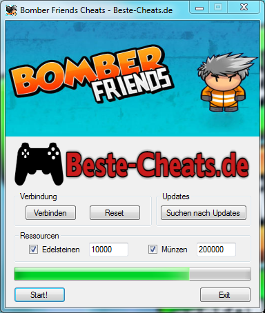 bomber friends cheats edelsteine und münzen