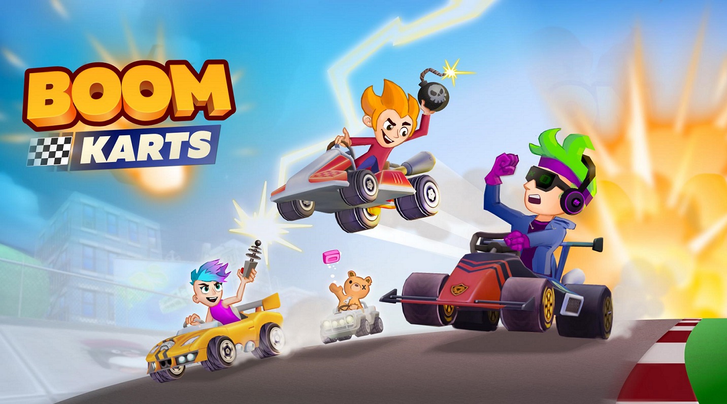 Boom Karts - Mehrspieler-Arcade Rennen auf iOS und Android