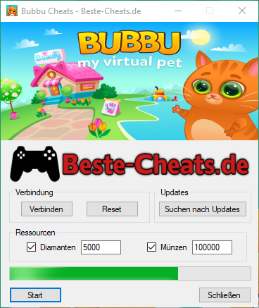 Bubbu Cheats benutzen um mehr Münzen und Diamanten zu bekommen