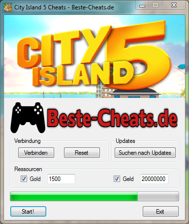 city island 5 cheats - gold und geld