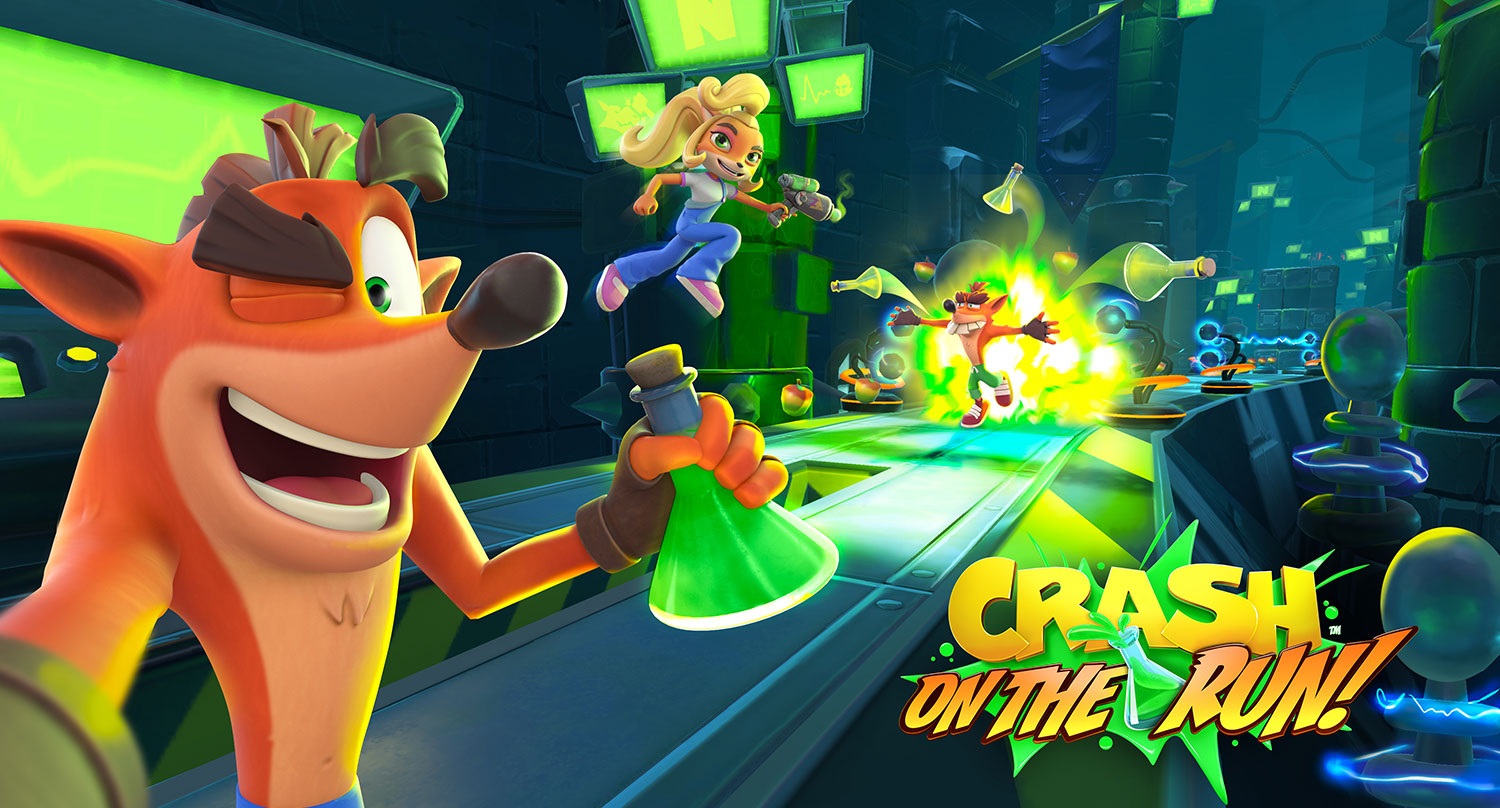 Crash Bandicoot On the Run ist ein actionreiches Handyspiel