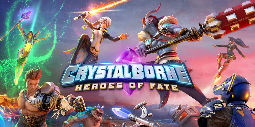 Crystalborne Heroes of Fate - Logo