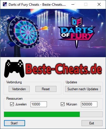 Darts of Fury Cheats - Juwelen und Münzen