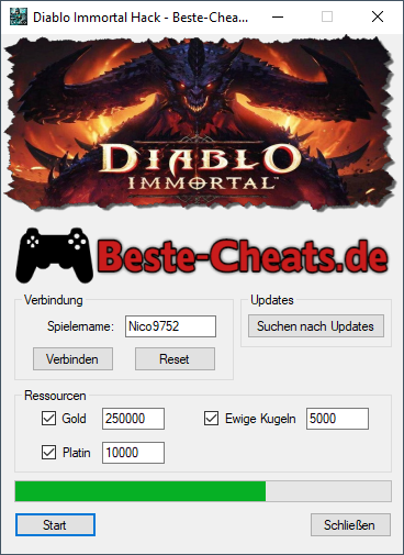 Wie kann man unendlich ewige Kugeln, Gold und Platin mit Diablo Immortal Hack bekommen