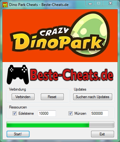 Crazy Dino Park Cheats - Edelsteine und Münzen