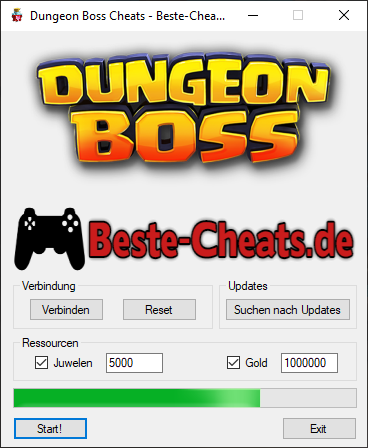 Dungeon Boss Cheats - Juwelen und Gold