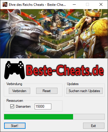 Ehre des Reichs Cheats - Diamanten