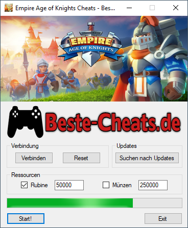 Empire Age of Knights Cheats - unendlich Rubine und Münzen