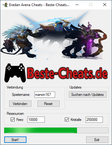 eredan arena cheats - feez und kristalle