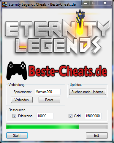 eternity legends cheats edelsteine und gold