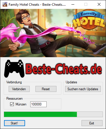 Family Hotel Cheats - münzen