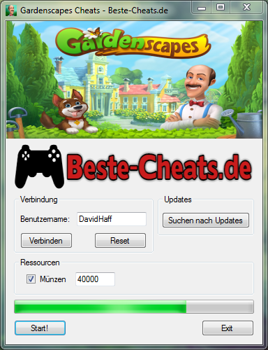 Mit dem Gardenscapes Cheats können Sie mehr Münzen und Leben bekommen