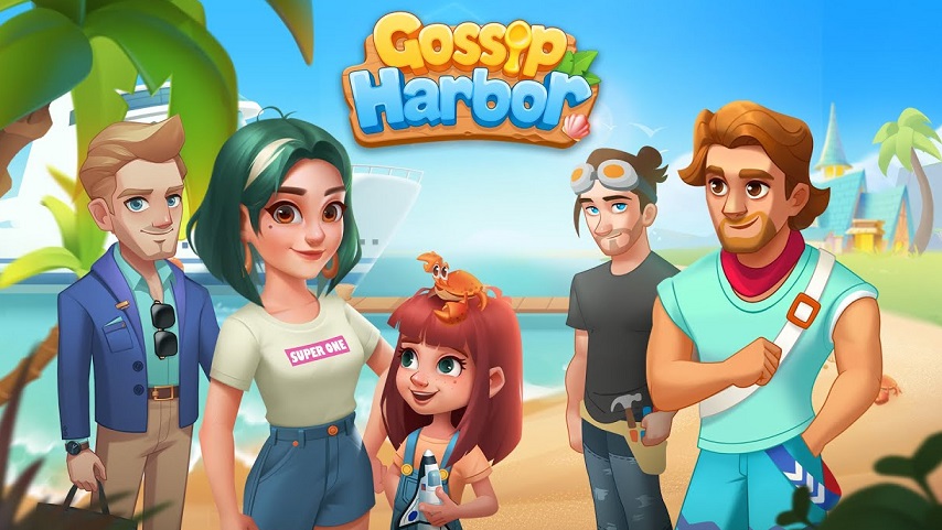 Gossip Harbor Merge & Story – Handyspiel (Deutsch)