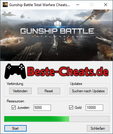 Gunship Battle Total Warfare Cheats - unendlich Juwelen und Gold bekommen