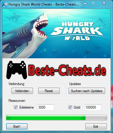 Hungry Shark World Cheats - Edelsteine und Gold