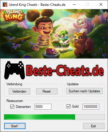 island king cheats - unendlich gold und diamanten