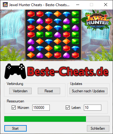 Jewel Hunter Cheats für unendlich Münzen und Leben