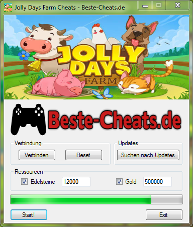 jolly days farm cheats für edelsteine und gold