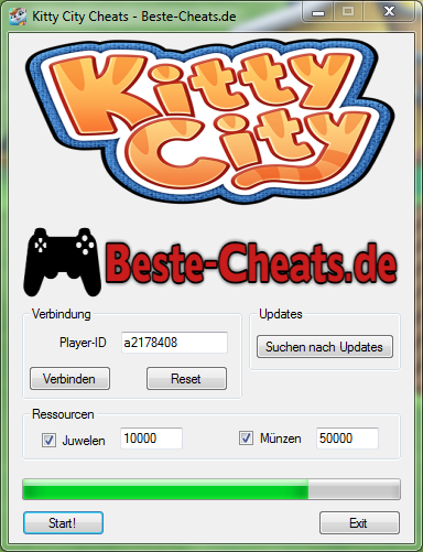 Kitty City Cheats - Juwelen und Münzen