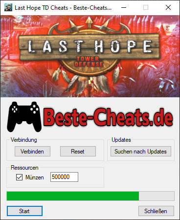 Mit den Last Hope TD Cheats haben alle Spieler die Möglichkeit, mehr Münzen ins Spiel zu hinzufügen.