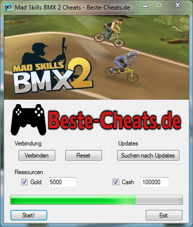 Mad Skills BMX 2 Cheats - Gold und Cash