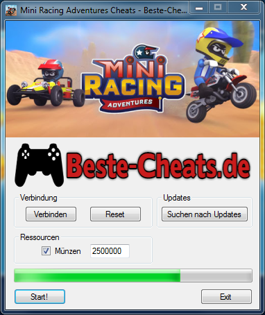 mini racing adventures cheats - münzen