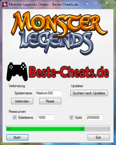 Monster Legends Cheats - Edelsteine und Gold