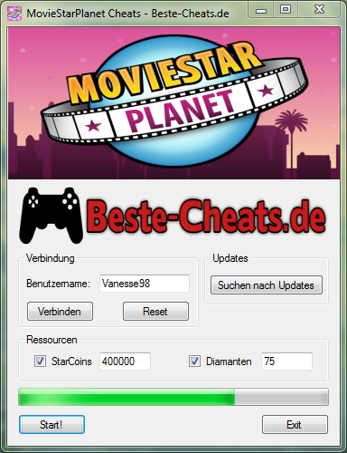 MovieStarPlanet Cheats - Diamanten und StarCoins bekommen