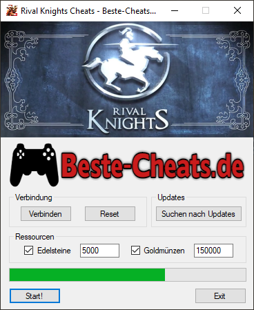 rival knights cheats edelsteine und goldmünzen