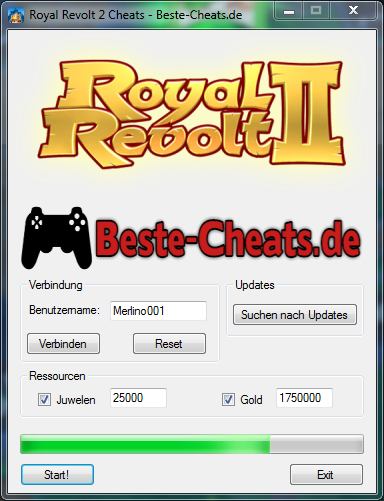 Royal Revolt 2 Cheats - Juwelen und Gold