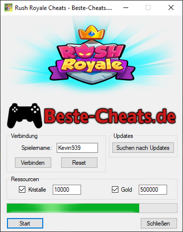 Rush Royale Cheats - Kristalle und Gold