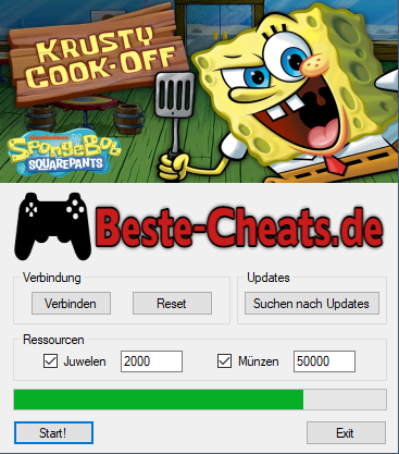 SpongeBob Krosses Kochduell - Juwelen/Diamanten und Münzen