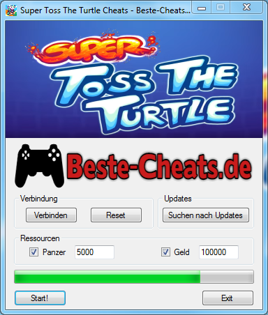 suрer toss the turtle cheats - panzer und geld