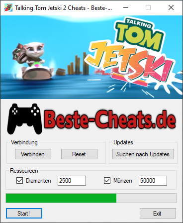 talking tom jetski 2 diamanten und münzen cheats