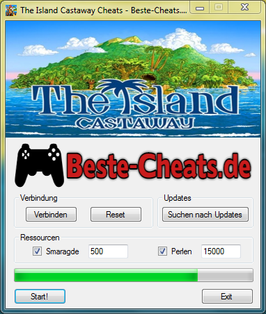 the island castaway cheats - smaragde und perlen