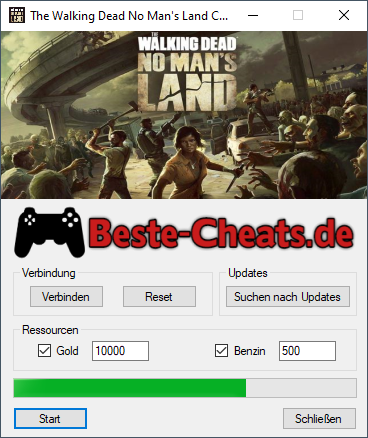 Sie können die The Walking Dead No Man's Land Cheats verwenden, um Gold und Benzin zu erhalten