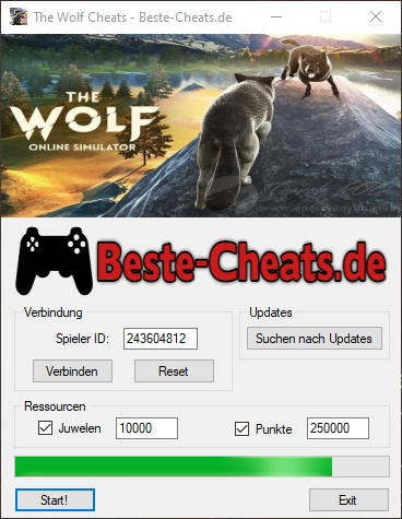 the wolf cheats - juwelen und punkte