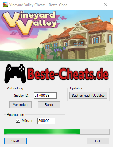 vineyard valley unendlich münzen cheat