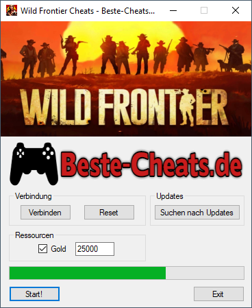 Wild Frontier Cheats Gold