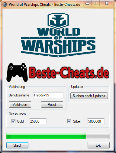 Beste Cheats De World Warships Gold Und Silber