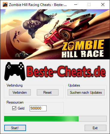 Zombie Hill Racing Cheats