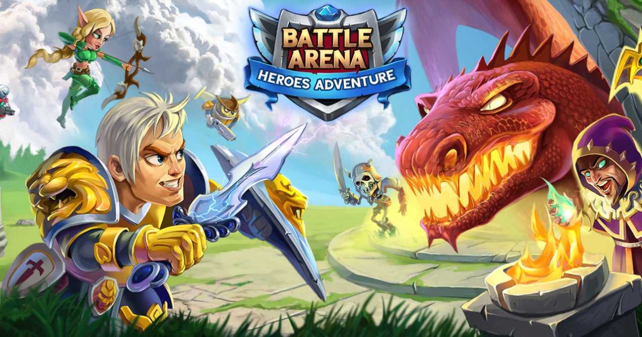 battle arena heroes adventure logo