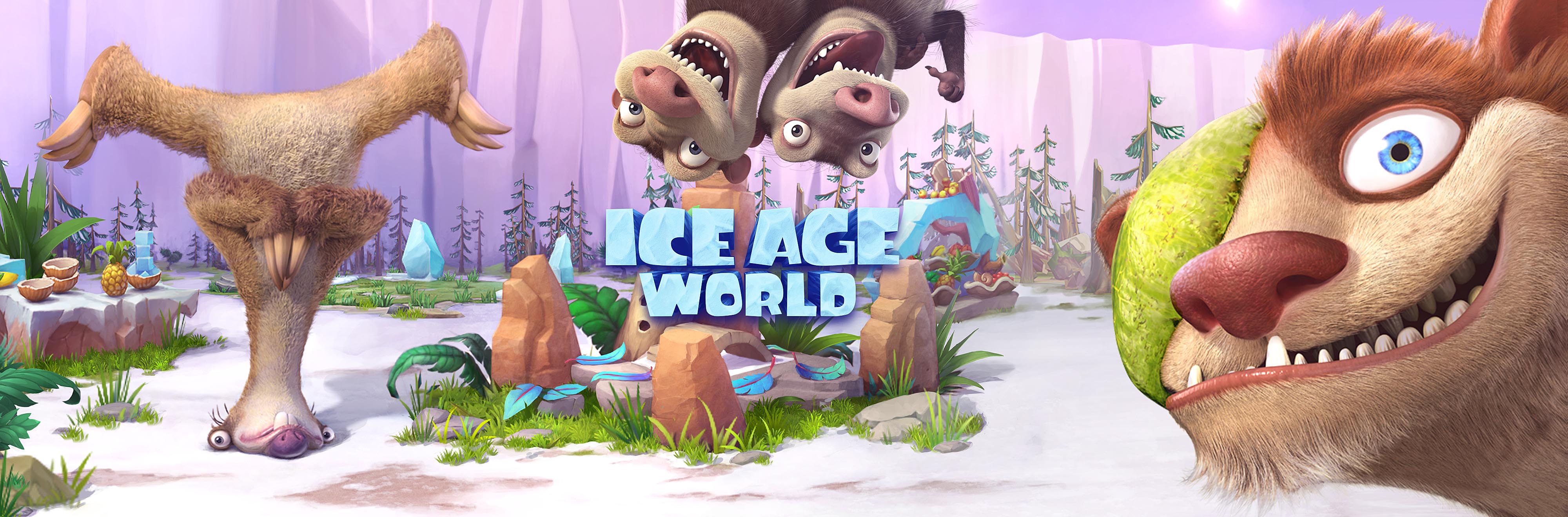 Ice Age World - Spielelogo Deutsch