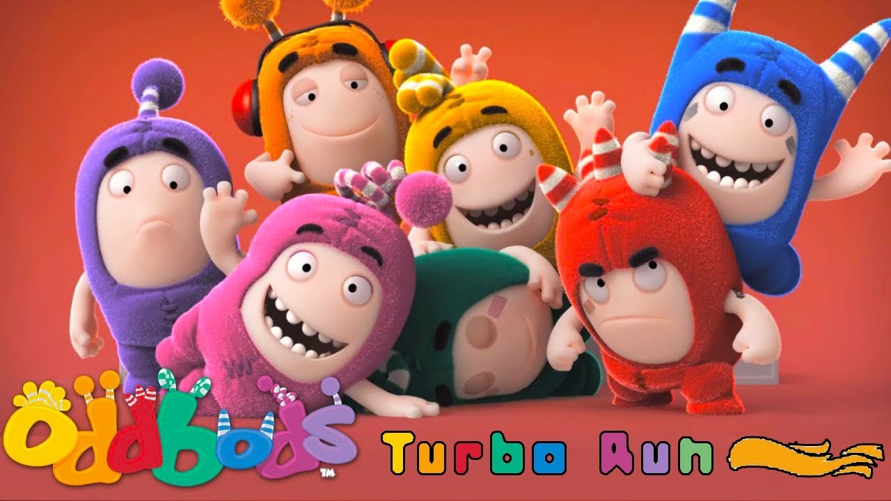 oddbods turbo run bild