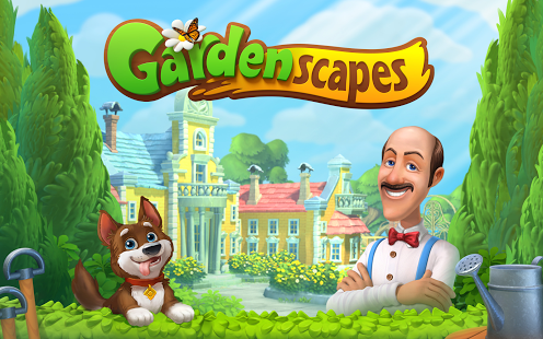 Gardenscapes - Spielelogo Deutsch